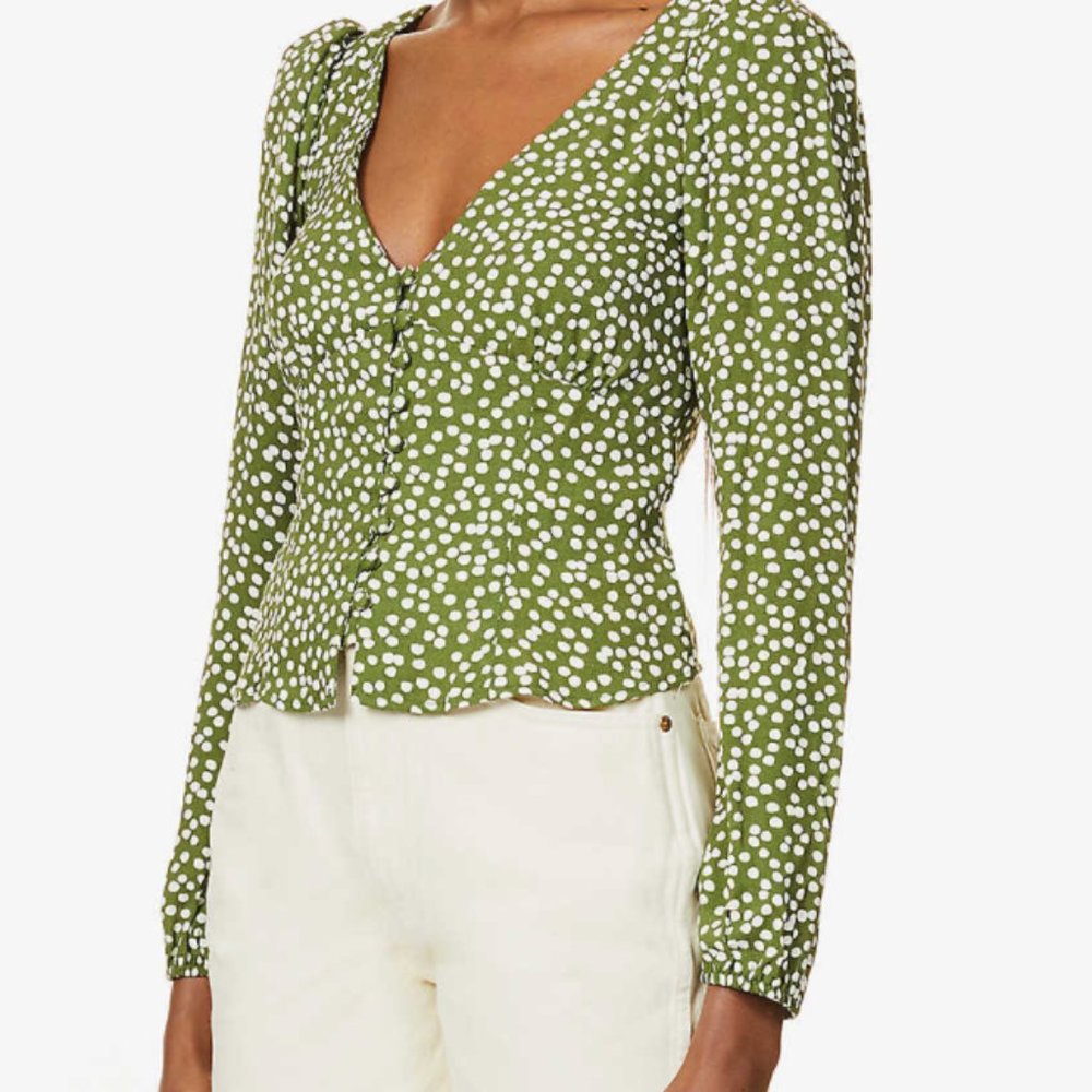 Reformation Nell Top in Moiret (S)